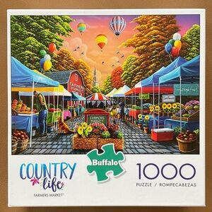 Buffalo Games “Farmers Market” 1000 piece puzzle